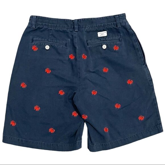 VINEYARD vines twill crab embroidered breaker shorts sz 30 - Picture 5 of 10